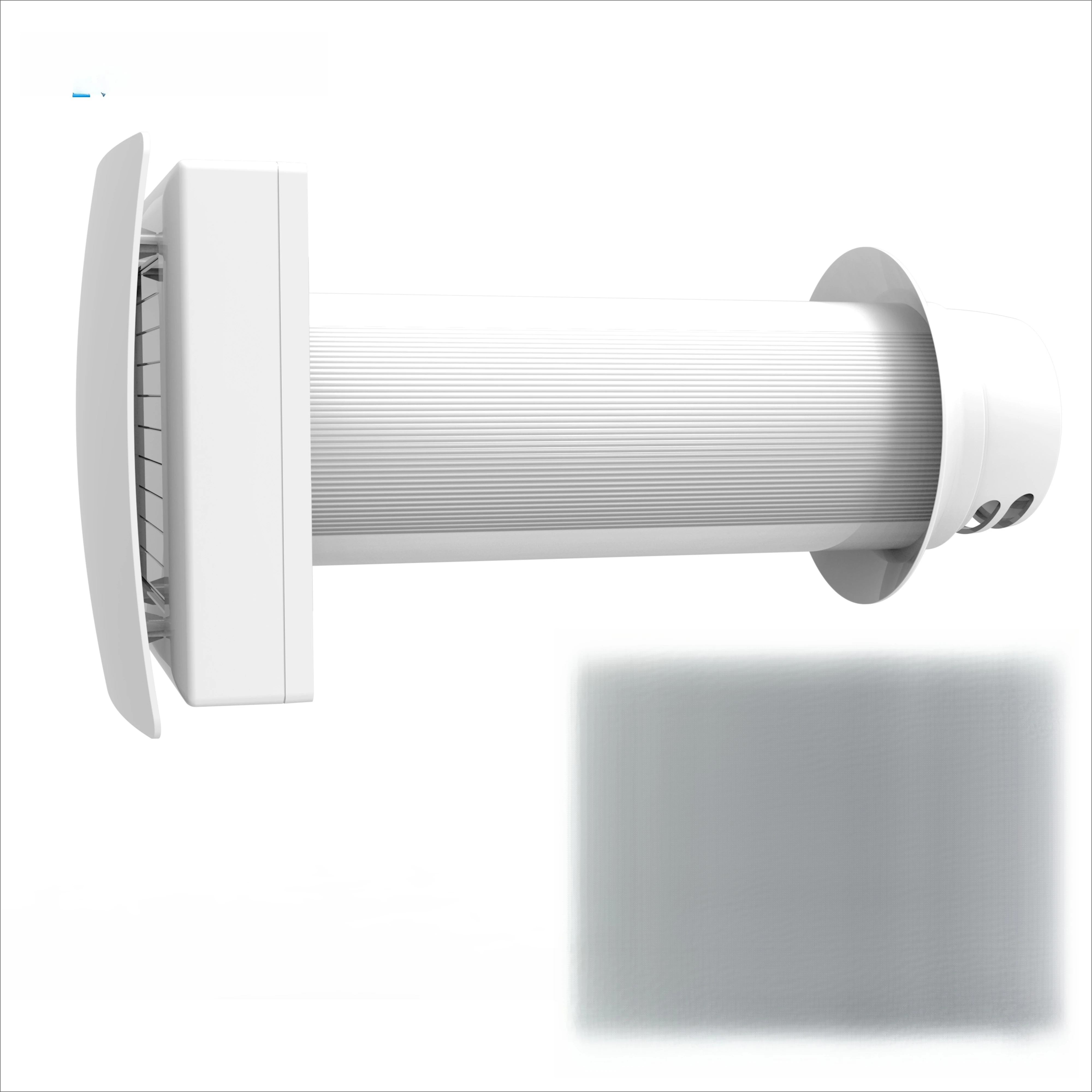 Intelligent distributed ventilation device to improve indoor air