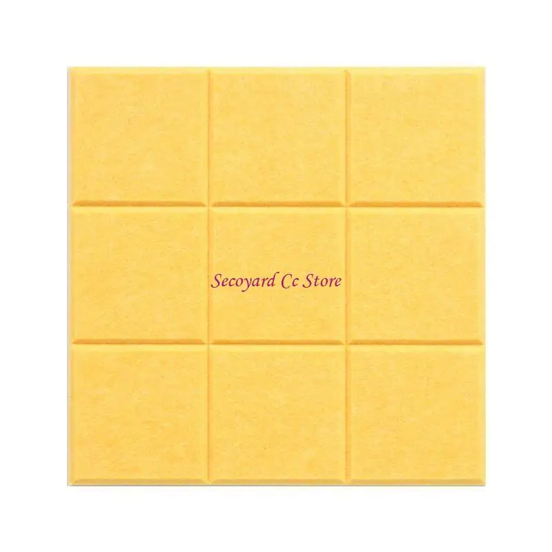 N3UC Felt Schedule Memo Board 30x30cm Wall Photo Display Board Felt Message Board