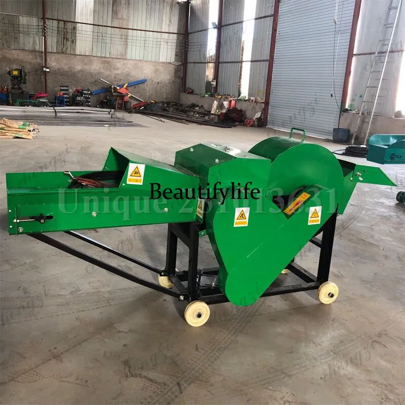 Molino de Martillos de 4T/H para Uso Agrícola - Máquina Cortadora, Picadora, Trituradora y Desmenuzadora de Paja, Maíz, Ensilaje, Heno y Pasto para Agricultura