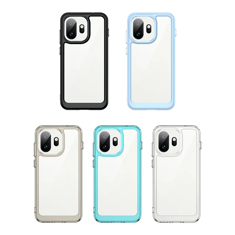 For OnePlus 15T Case Cover OnePlus 15T Capas Shockproof Phone Protective Bumper Back Armor Transparent Clear Fundas OnePlus 15T