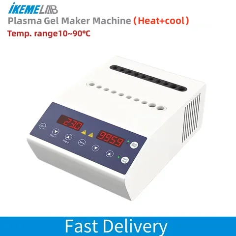 IKEME 플라즈마 젤 메이커, 바이오필러 플라즈마 Prf 젤, 바이오 필러 메이커, 주사기, 열 냉각 플라즈마 젤 메이커, 1ml-5ml