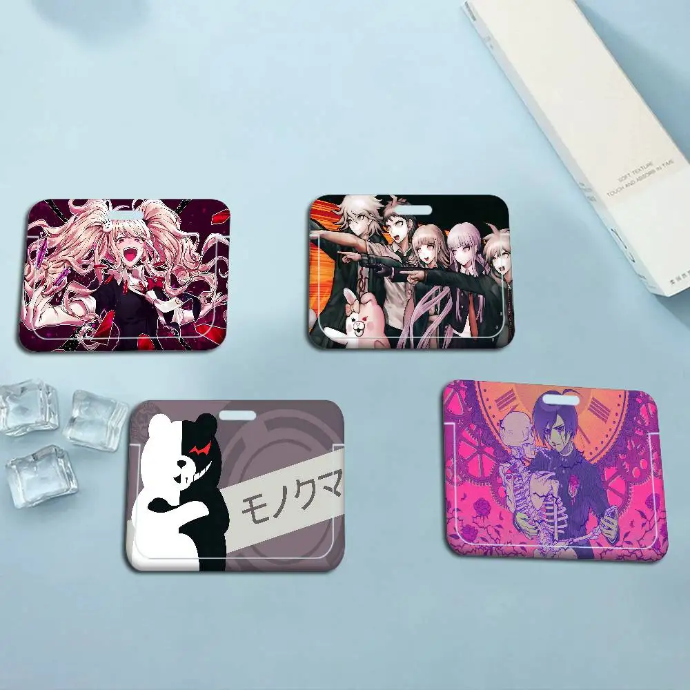 

Классический аниме-стиль Danganronpa: держатель для рабочих и идентификационных карт, бейдж-держатель на шнурке, 1 шт., для мужчин и женщин