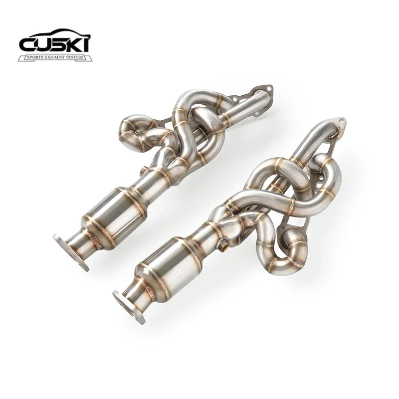 Componenti di scarico ad alte prestazioni per collettore e collettore di scarico in acciaio inossidabile Lexus ISF 5.0 V8 2016-2020