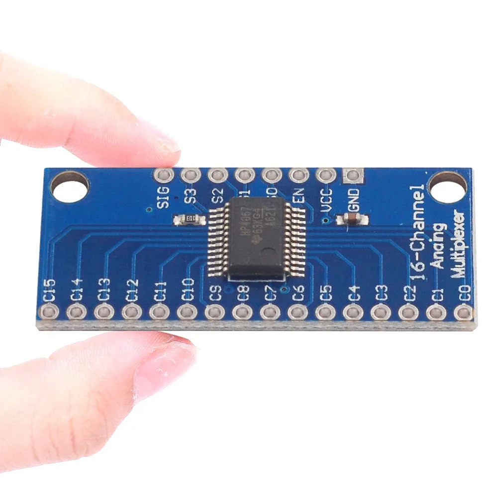 100PCS-5 CD74HC4067 modulo scheda Breakout Multiplexer digitale analogico a 16 canali per microcontrollore Arduino 2V-6V 16 dispositivo