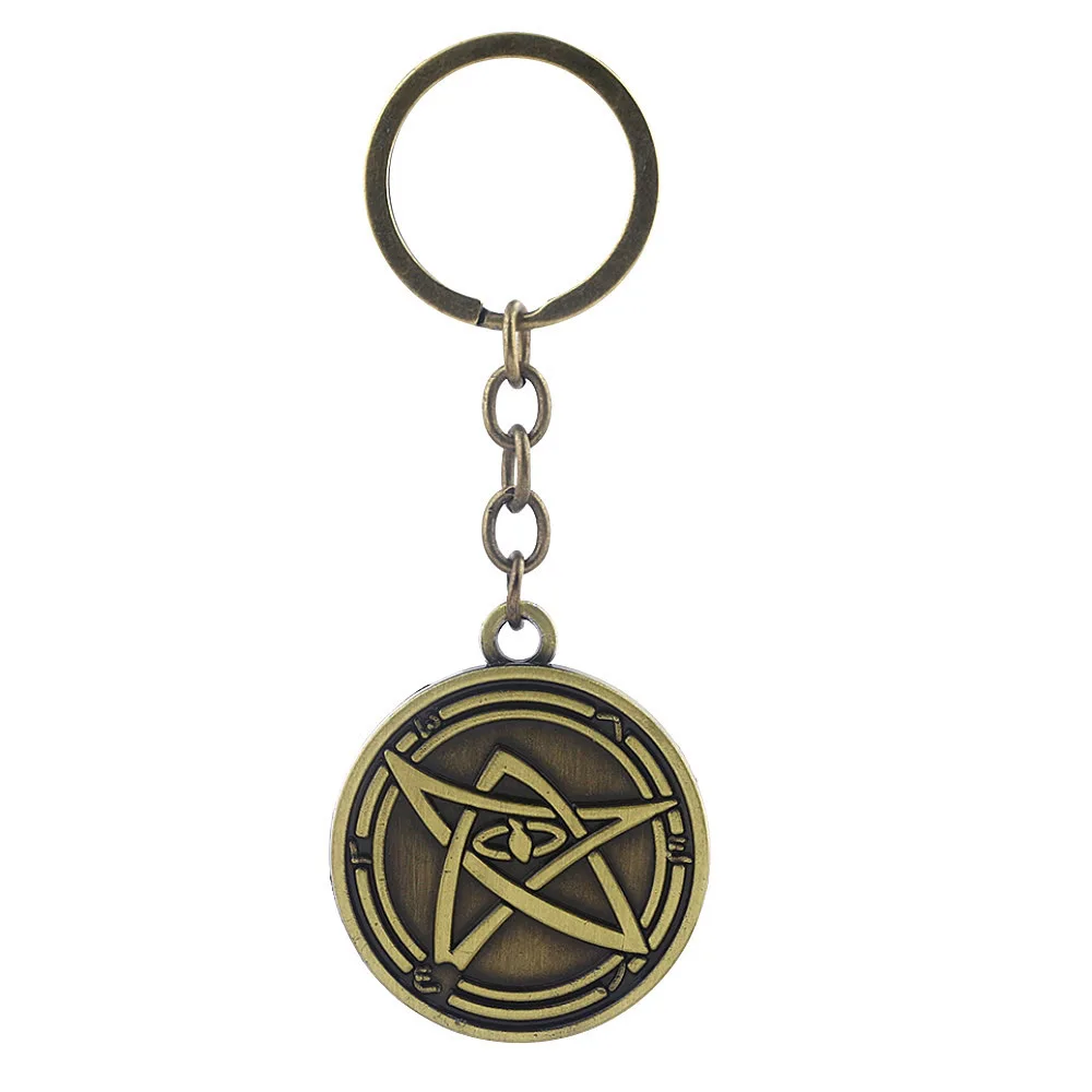 lovecraft keychain Hastur Keychain Horror Lovecraft Works Miskatonic University Adapted Keychain Men's Pendant Jewelry