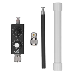 Full Band Tuned Antenna QRP HF Antenna QRP Shortwave Antenna HF Full Band Tuned FM Aviation UV for  Reception