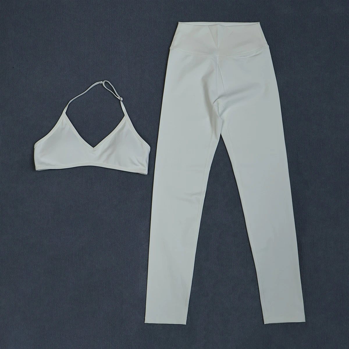 Ctenkevet Hochtailliertes Yoga-Set für Frauen Schnelltrocknende Atmungsaktive Sommer-Trainingskleidung für Outdoor-Laufen und Fitness-Aktivitäten – Detail 22