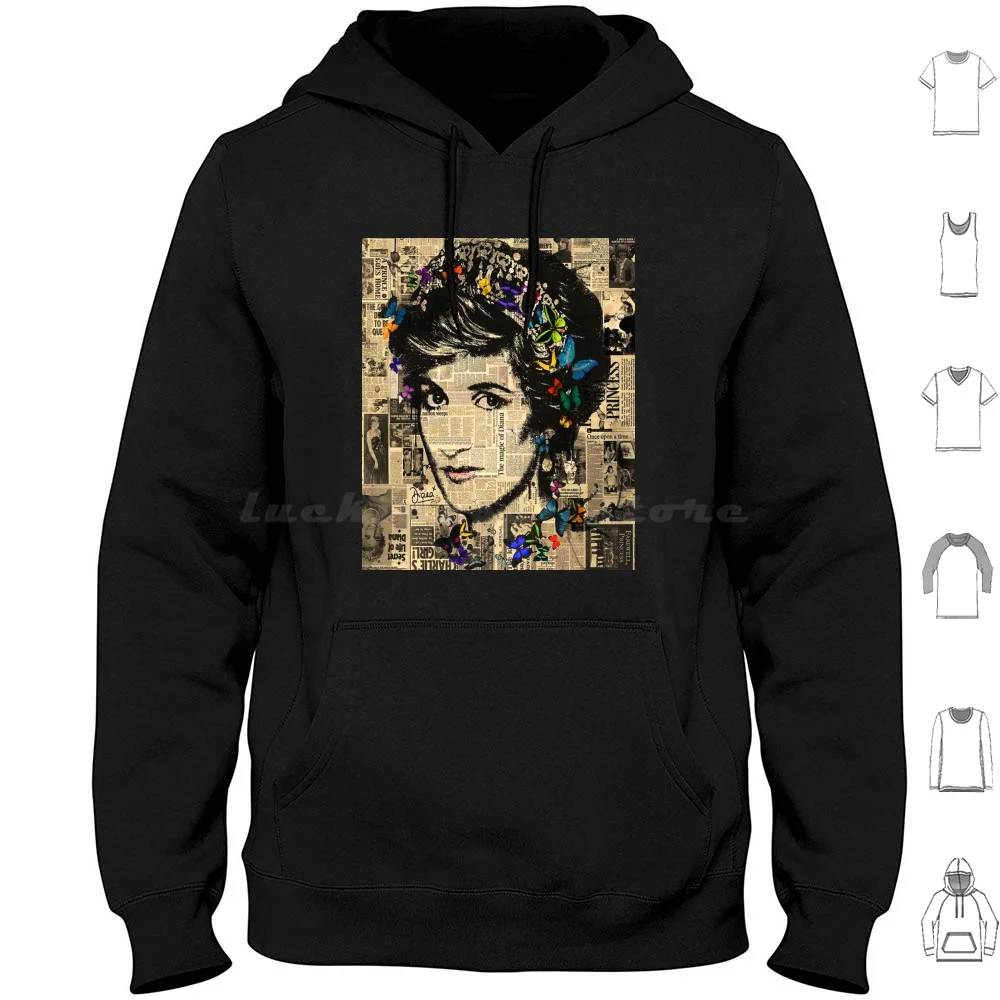 Princess Diana Hoodies Long Sleeve Princess Diana Diana Diana Spencer Royal Royals Royal Family The Crown Queen