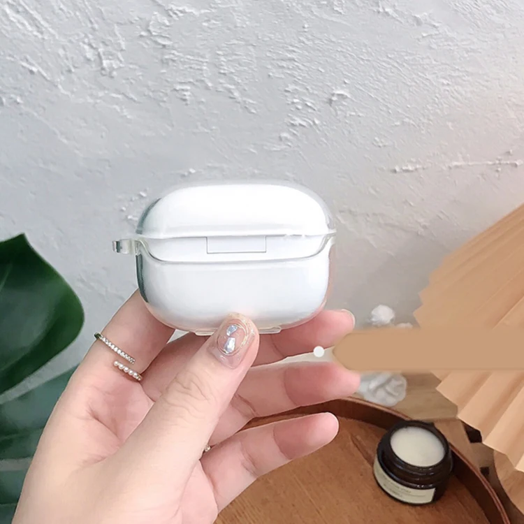 Airpods Pro 2, Airpods 3, Airpods 4用の漫画のクマのシリコンケース