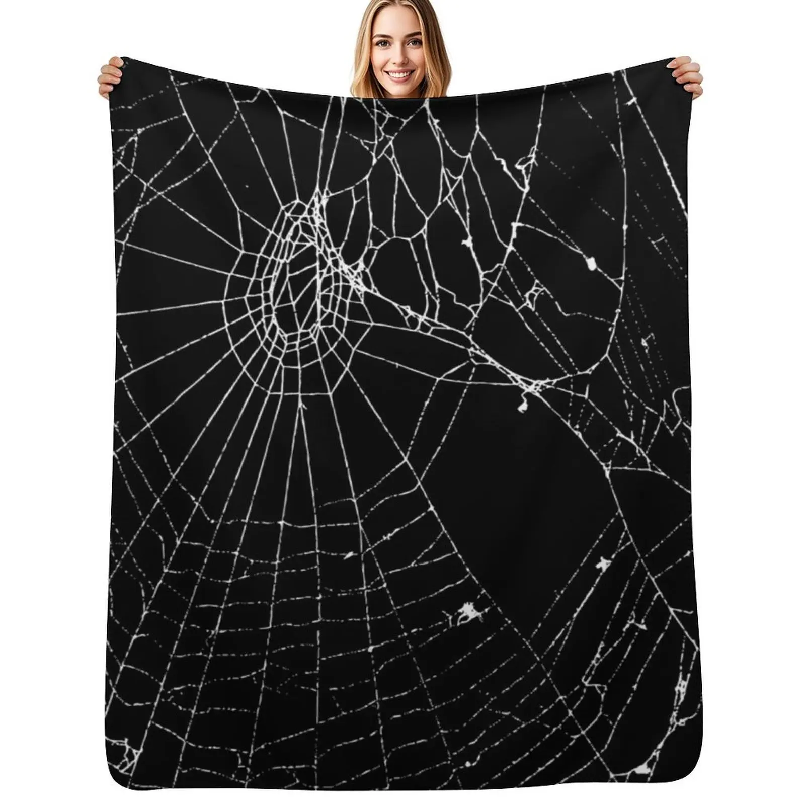 

Spider Web Throw Blanket For Sofa Thin Camping Sofa Throw Single Blankets