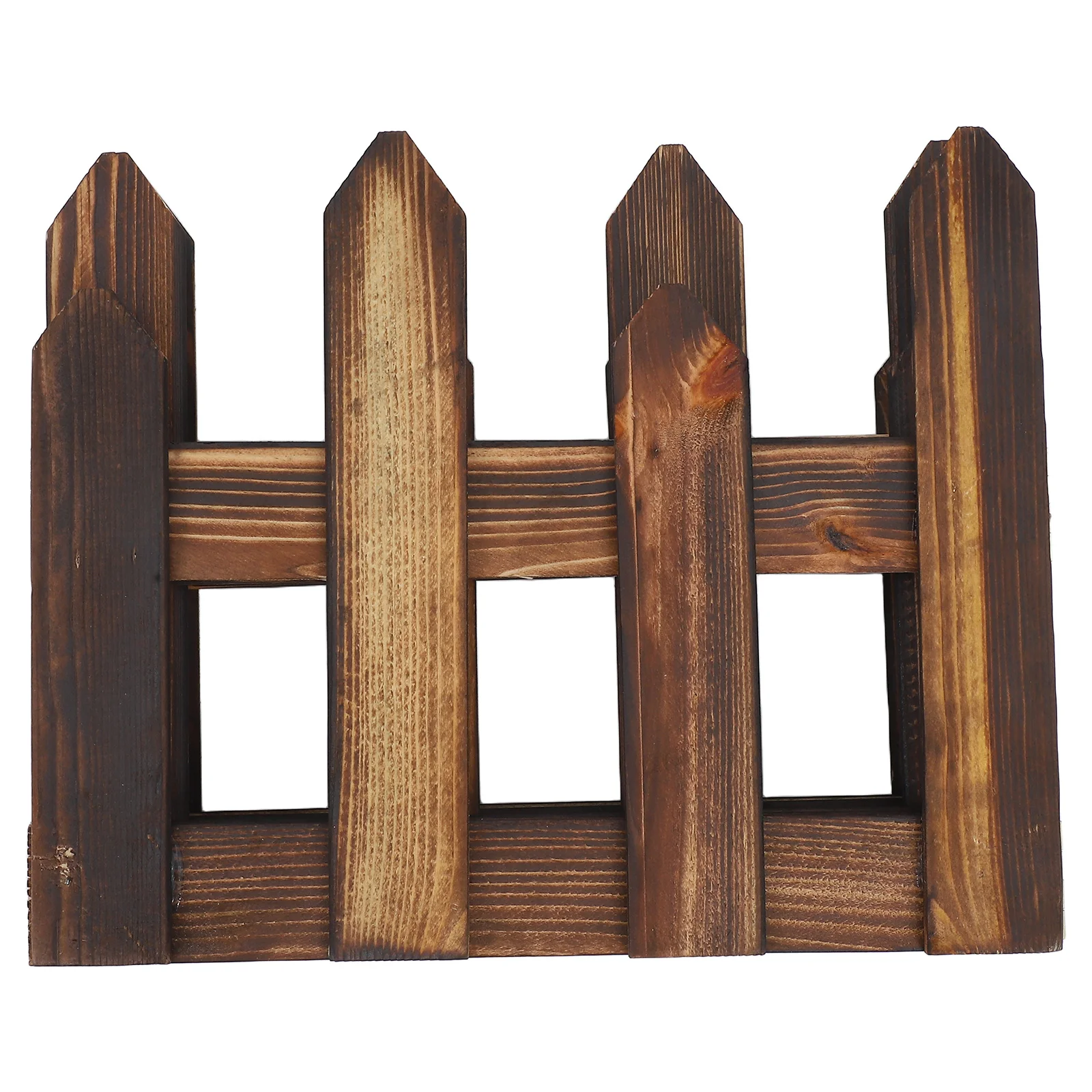 

Wooden Gardening Fence Flowerbed Edging Decoration Courtyard Border Balcony Decorative