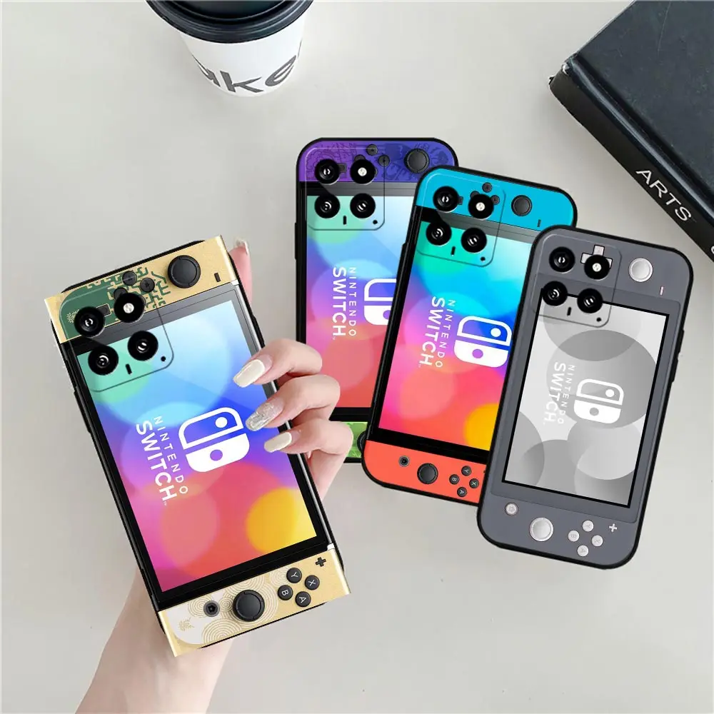 Classic Retro Reliver Stress Gameboy Console Phone Case For OPPO Reno 11 11F 10 8 8T 7 7Z 6 6Z 5 Pro Plus 4G 5G Black Soft Cover