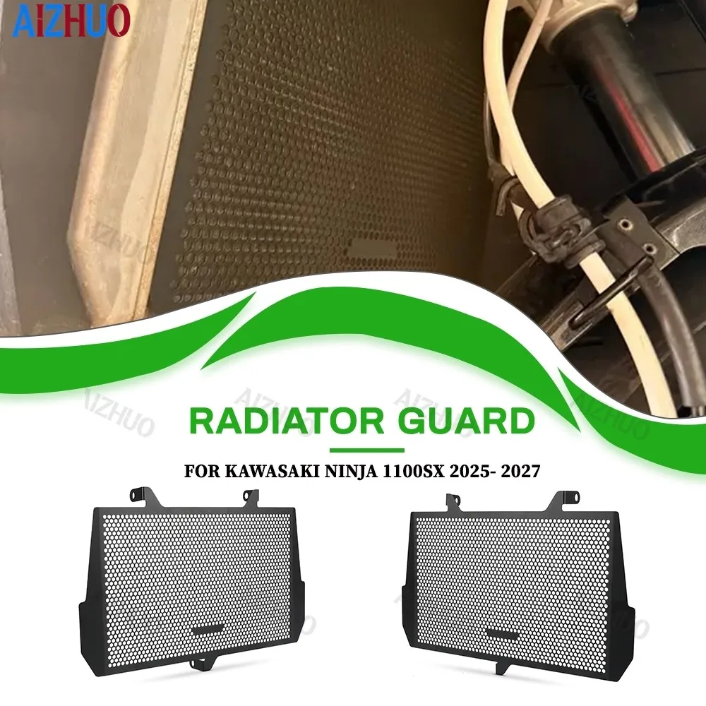 

1100SX Radiator Grille Guard Cover Protection For Kawasaki Ninja 1100SX 2025 - 2026 - 2027 Radiator Cover Guard Protection