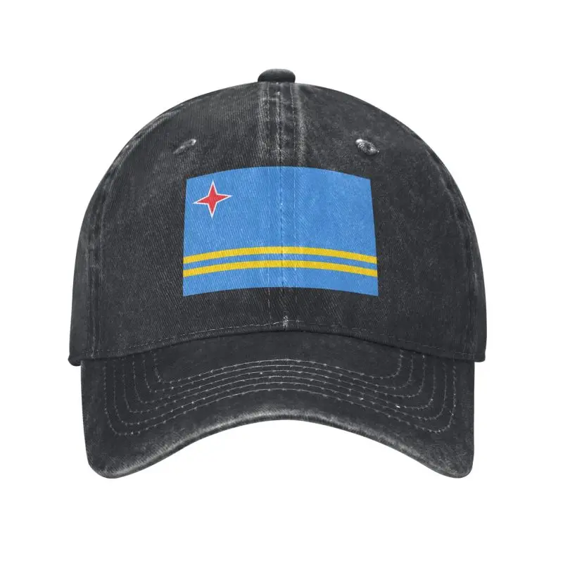 Custom Fashion Cotton Flag Of Aruba Baseball Cap Women Men Adjustable Unisex Dad Hat Spring