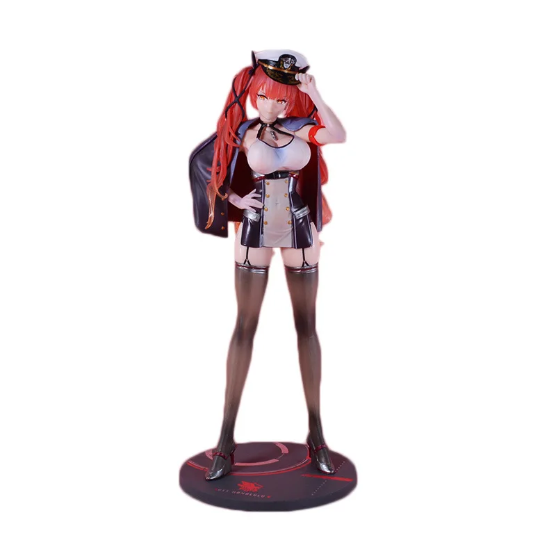 

26cm boxed Azur Lane Figure Uss Honolulu Figurine Stand Posture Doll Action Figures Collectible Model Ornament Toy Birthday Gift