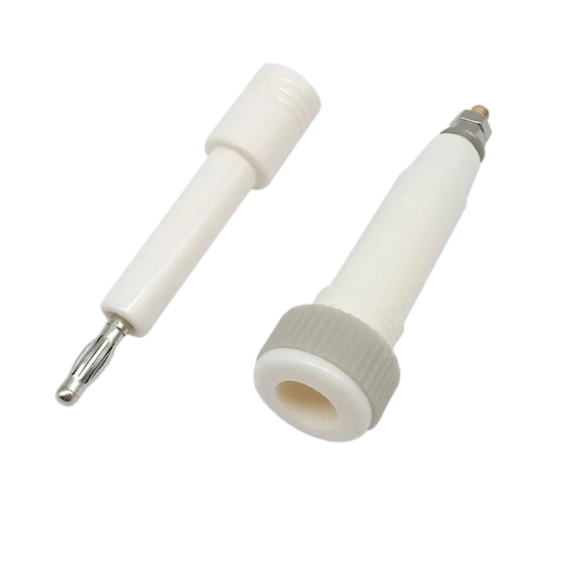 4mm Cylindric High Voltage Plug /Socket 10KV-30KV High Voltage Terminal Block Pin Withstand Tester Accessories Connector