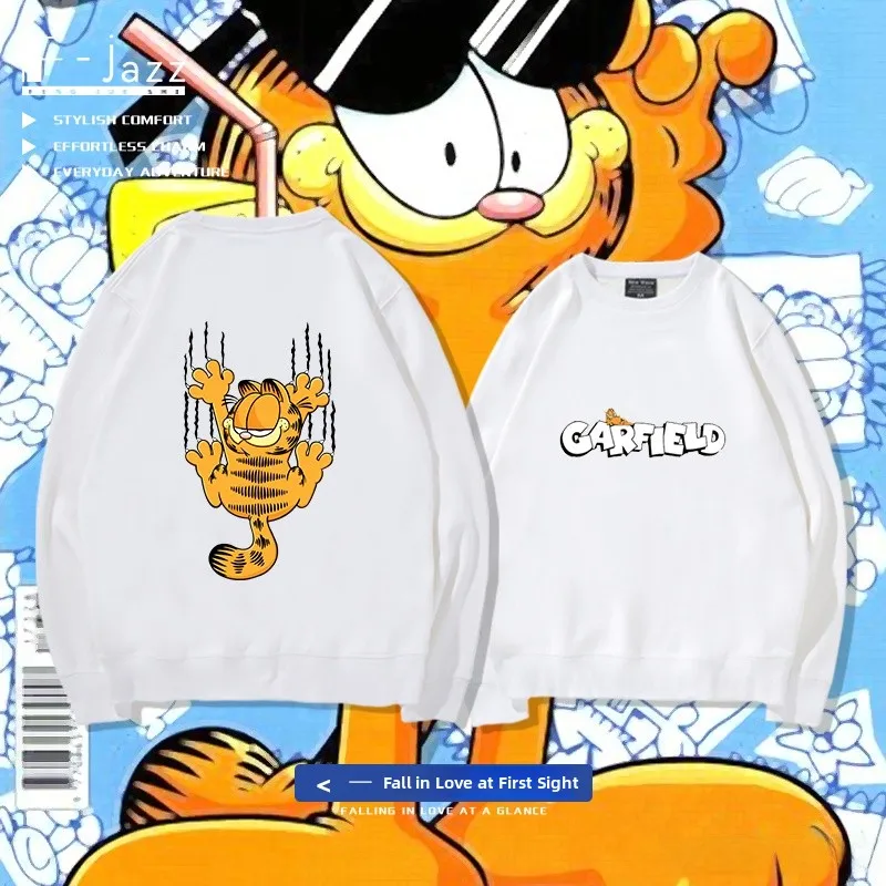 

Женский свитшот Collaborative Round Ne 2024, новый дизайн, модный свободный корейский слей, весна-осень