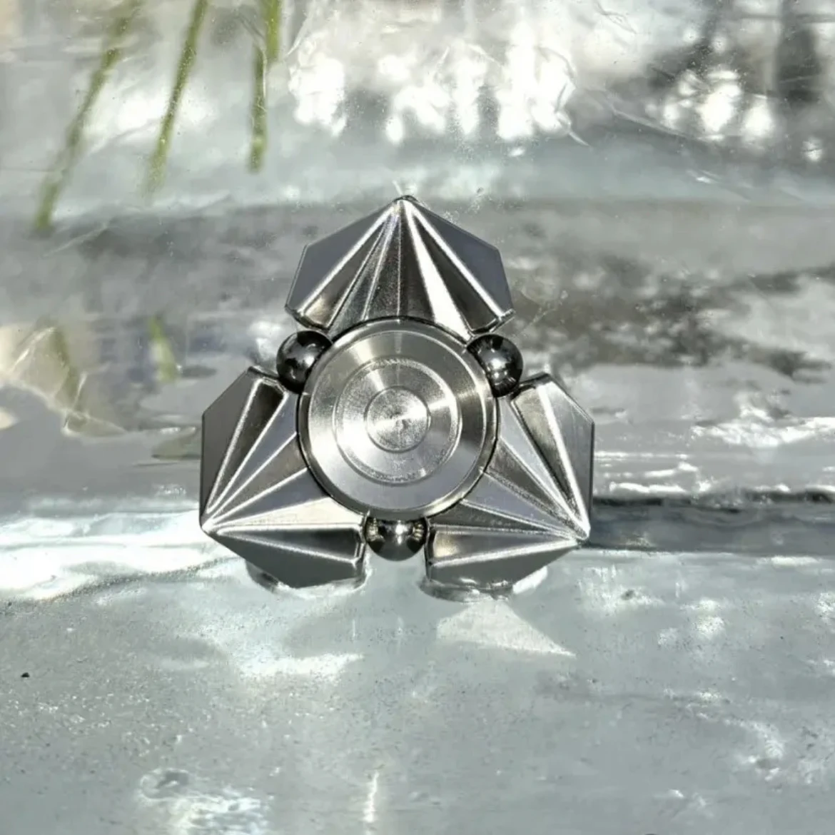 Crossbones Metall Fidget Spinner Slider EDC Spielzeug Anti Stress Sensorische ADHS Zappeln Spielzeug Lager Stille Langlebig Spin