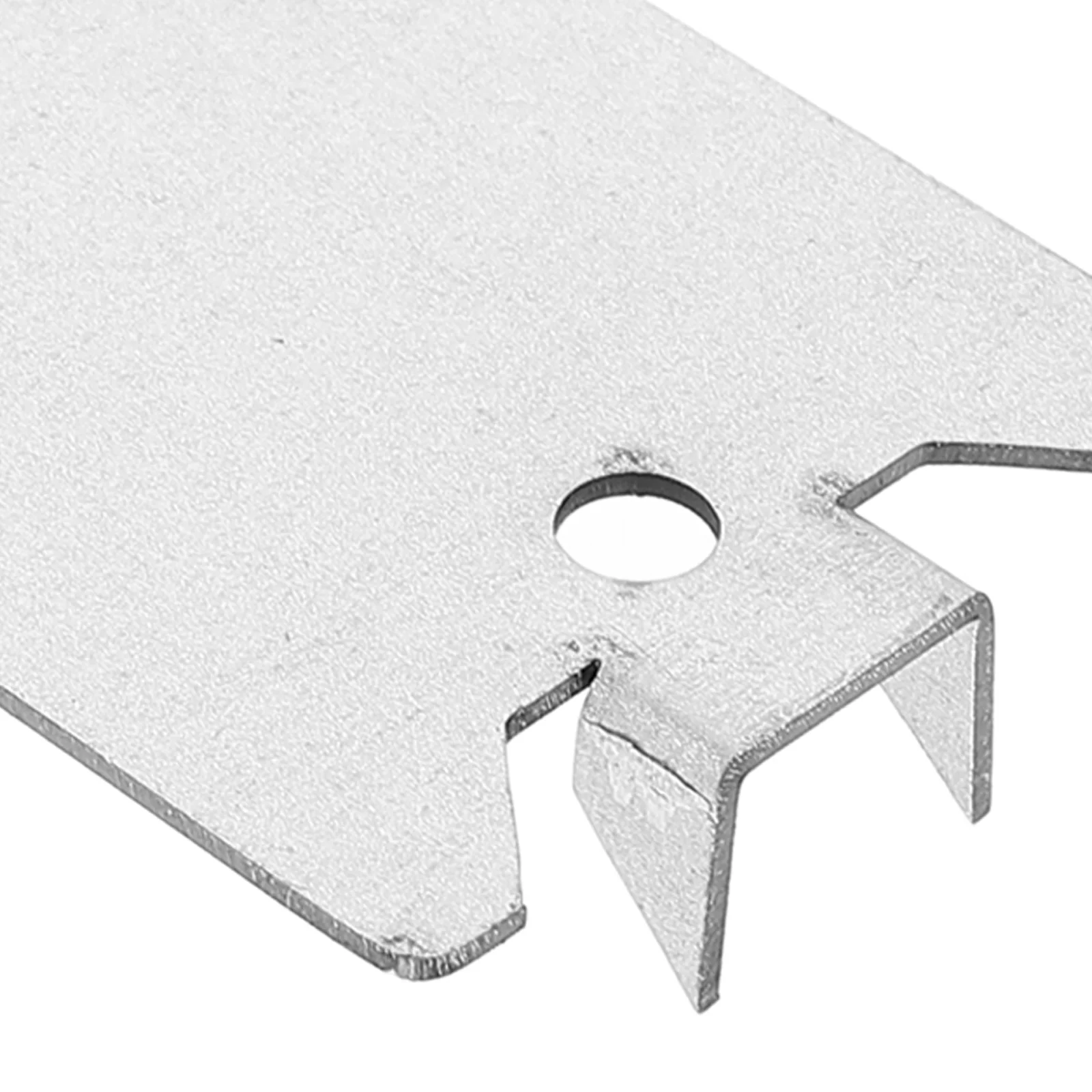 50 قطعة من لوحة الأظافر شديدة التحمل، لوحة معدنية صغيرة من الخشب لتركيب أنابيب الأسلاك، لوحات الكابلات الكهربائية #4