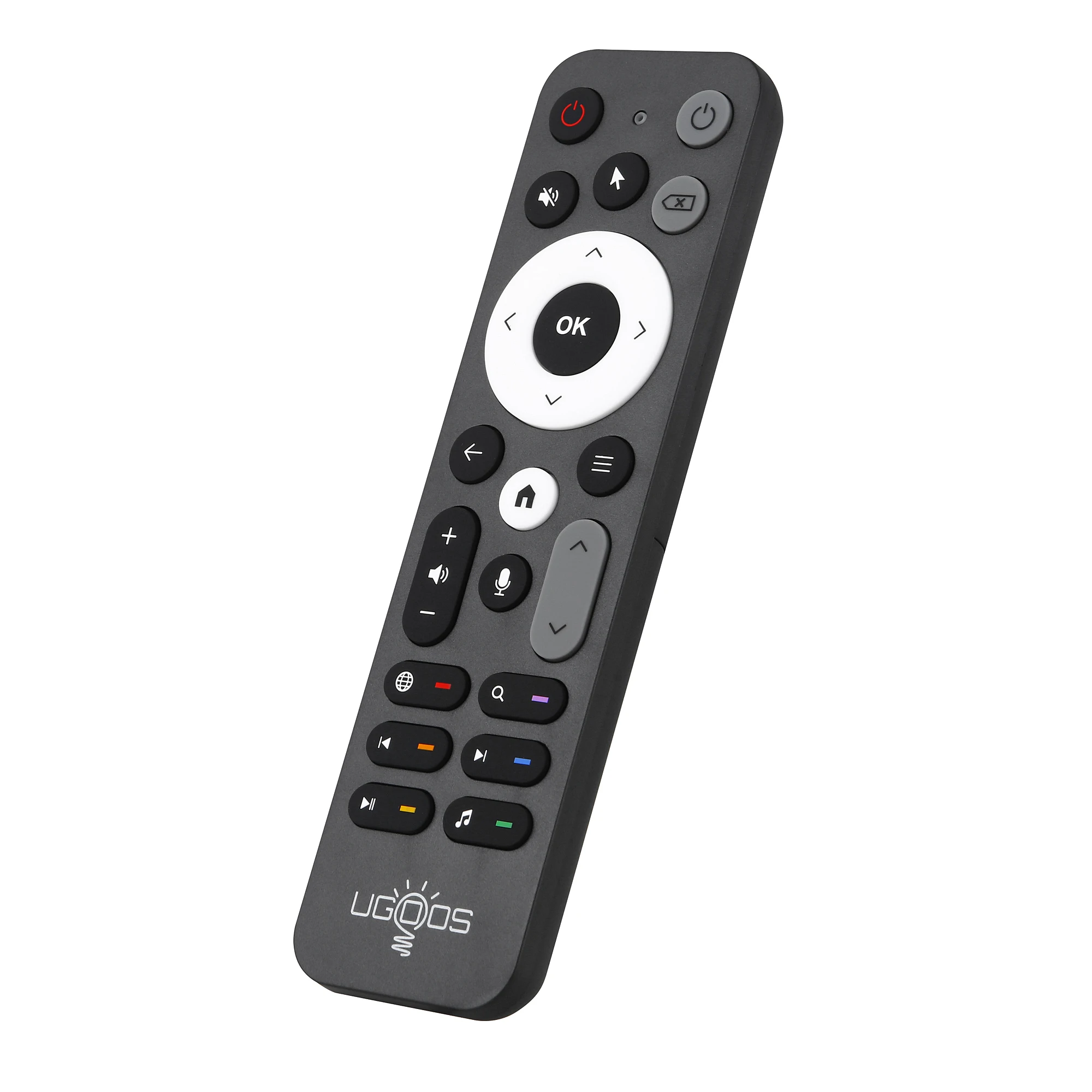 UGOOS UR02 BT Remote Control Voice Control Replacement for Ugoos TOX1 TOX3 TOX4 AM8 PRO AM6B PLUS X4 X4Q Cube Pro Extra TV Box