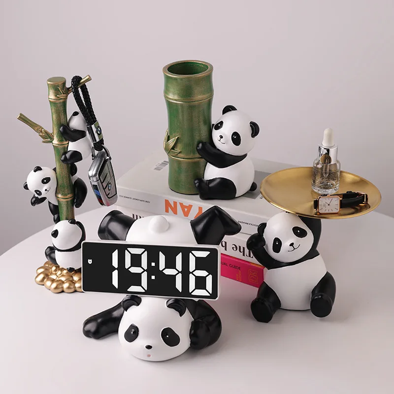 

Creative Panda Animal Ornament - Home Decor Item, Décoration Maison, Entrance/Table Charming Decor Gift