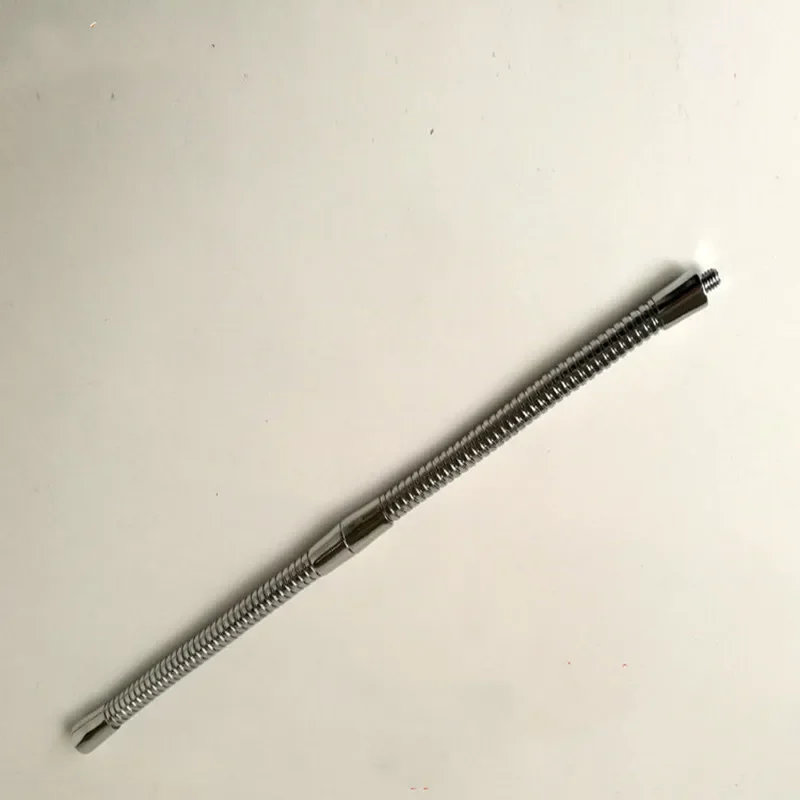 2 قطعة/الوحدة M10x150mm M6 ذكر المسمار + M6 أنثى الموضوع لينة ضوء قناة معدنية مرنة لتقوم بها بنفسك المعادن معقوفة خرطوم اعوج أنبوب