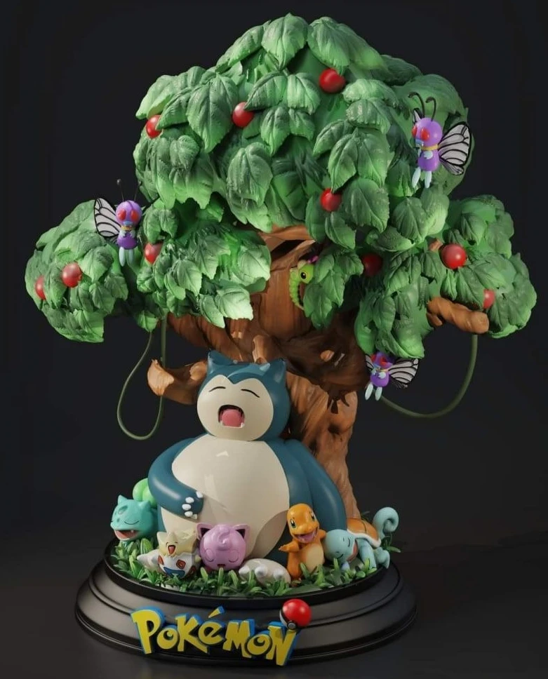 

Animation Bao Ke Meng GK animation Pikachu luminous doll hand-made model Super Dream Gengar fire-breathing dragon ornaments