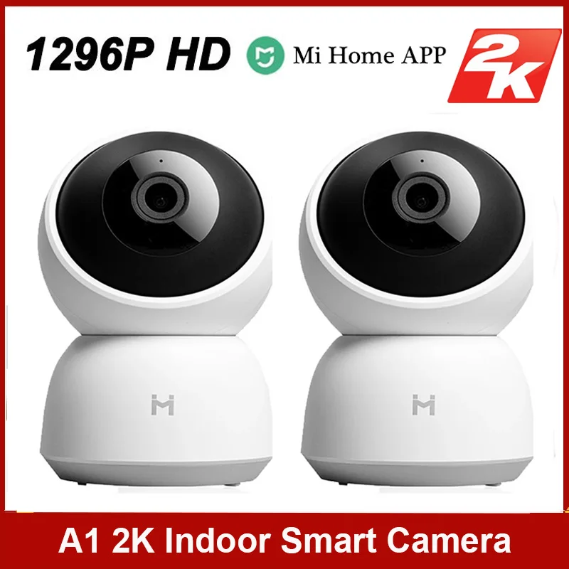 IMILAB A1 Security IP Camera WiFi 1296P HD IP Indoor CCTV Baby Cam 360° Vedio Surveillance Night Vision Webcam Work With Mi Home