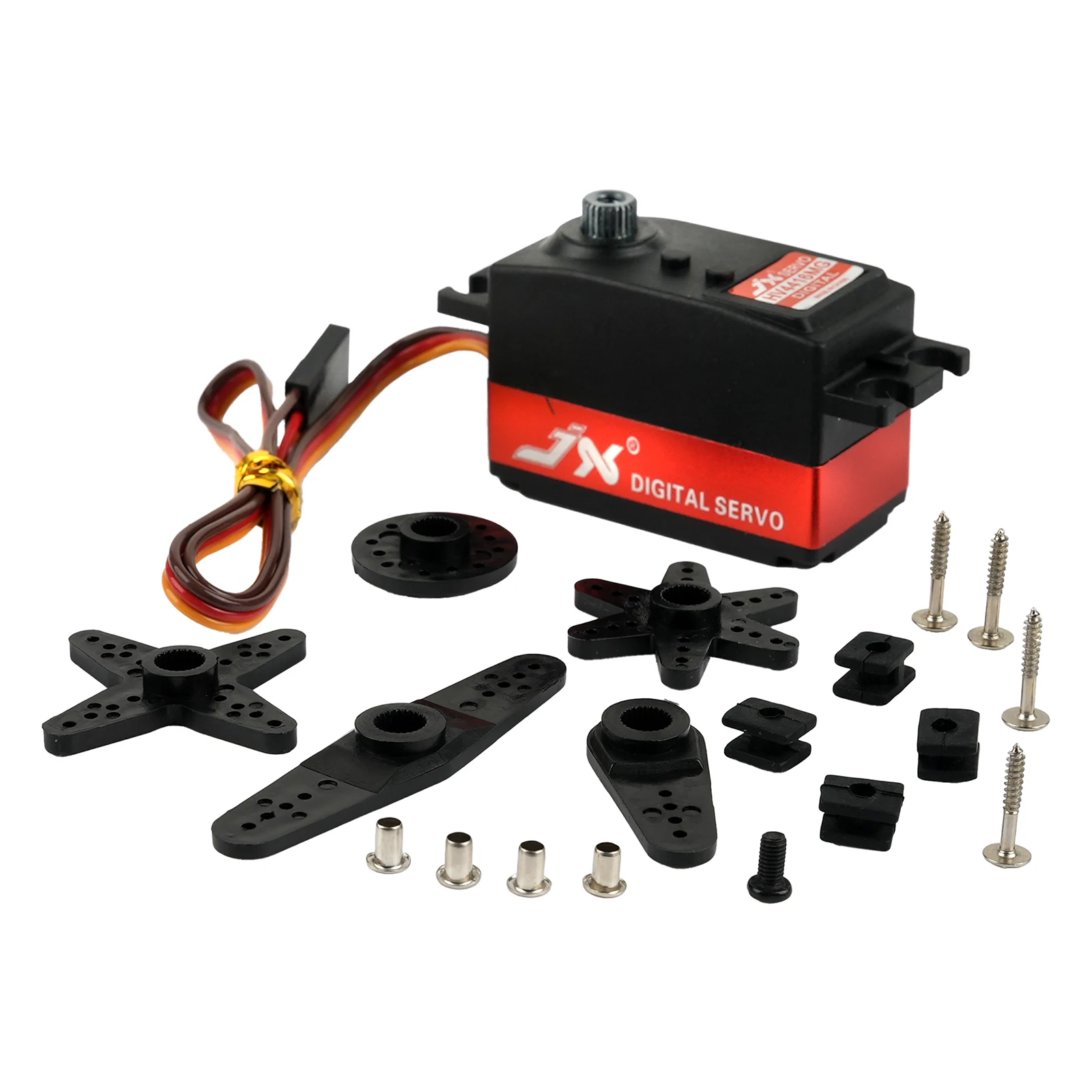 PDI-HV4416MG 16kg Digital Servo Metal Gear 180° Short Body for RC Car Robot High Torque Iron Core Motor