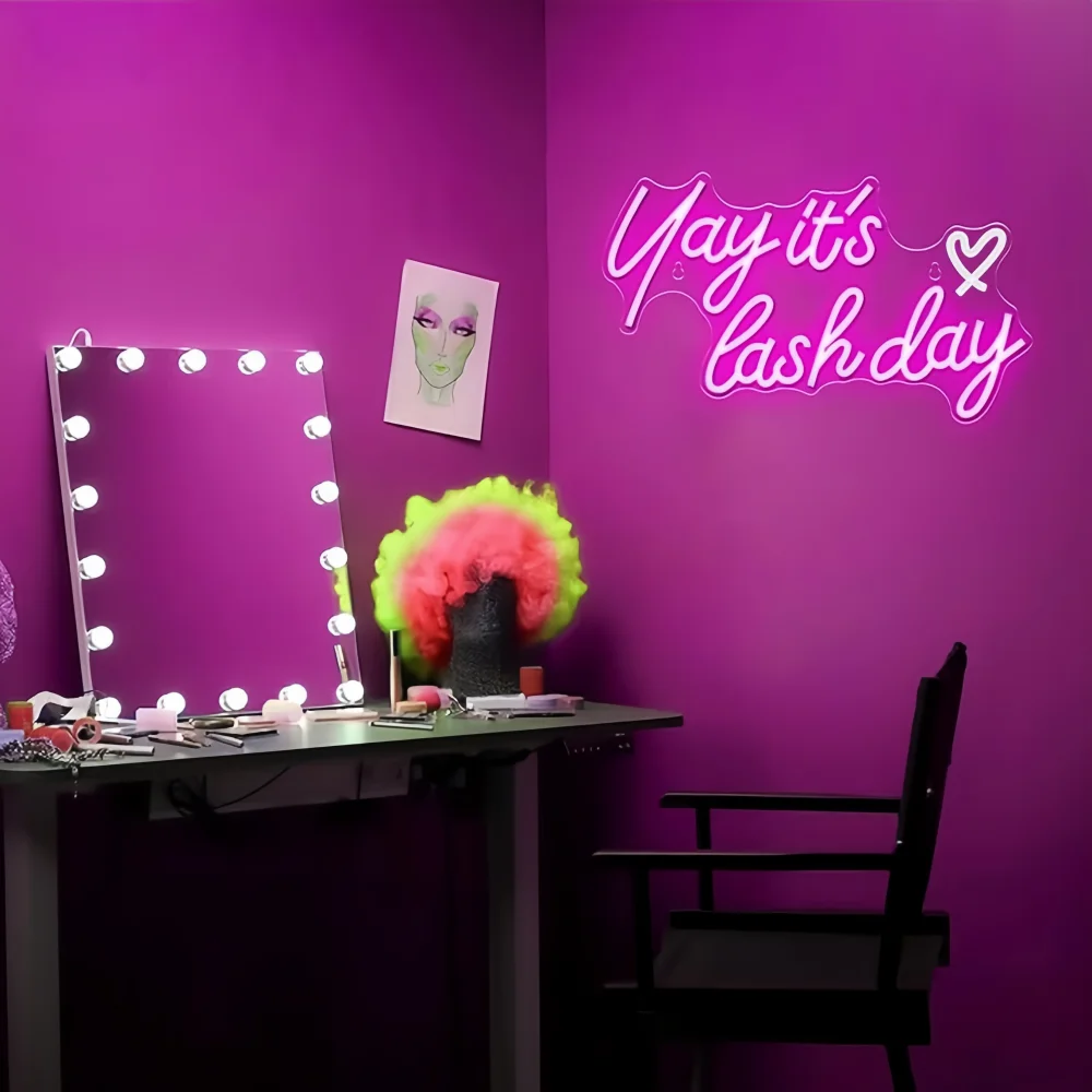 yay-it's-lash-day-neon-sign-for-lash-room-decor-lash-led-light-sign-for-beauty-salon-shop-store-room-wall-art-decor-led-sign