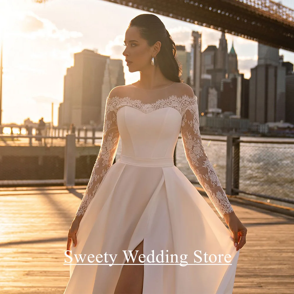 gold girls holiday dress Bohemian Wedding Dresses Lace V Neck Long Beach Bridal Gown US18 / All White
