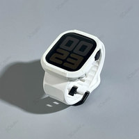 TPU Case And Strap for Apple Watch Series 9 45mm 44mm 41 40mm 8 7 Silicone Band for Iwatch Ultra 2 49mm Series 6 5 4 S9 SE 3 2 1