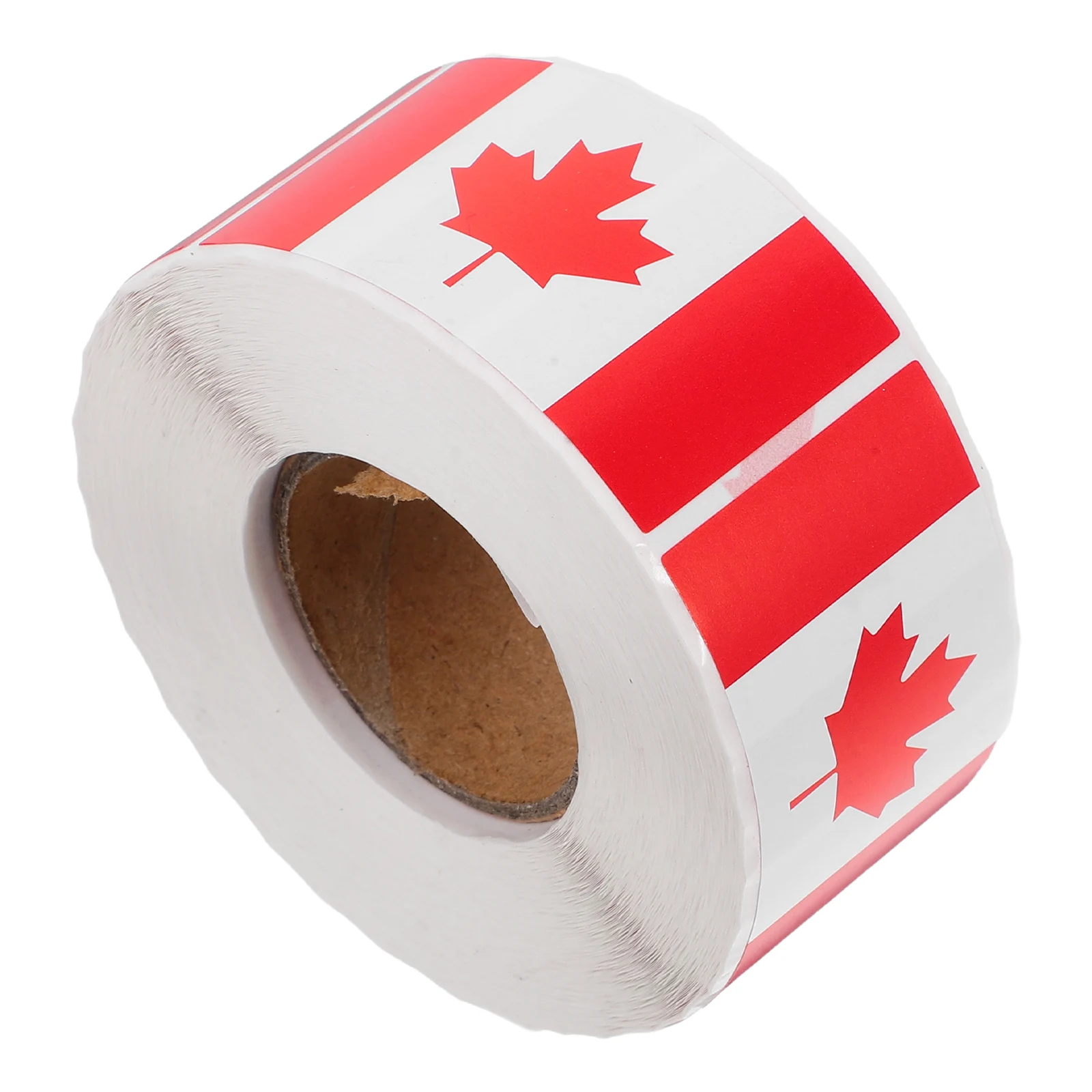 

Canadian Flag Sticker Diy Planner Decal Copper Plate Stickers Maple Leaf Decals