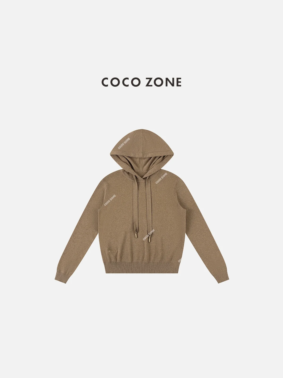 

Худи на осень с длинными рукавами, резинками на манжетах и низом, свободного кроя, из хлопка и нейлона, женская толстовка