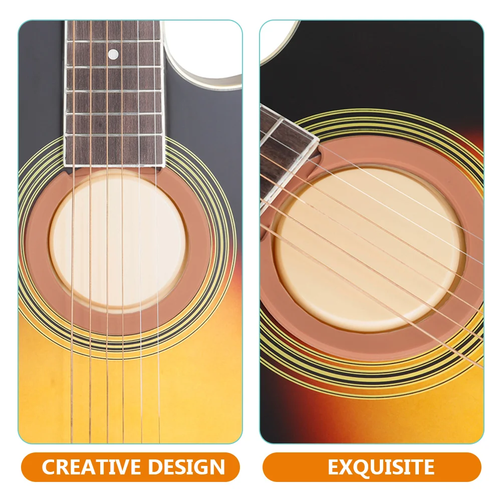 

Guitar Sound Hole Cover With Abs Rubber And Sponge Guitar Feedback Buffer Acoustic Guitar Humidifiers