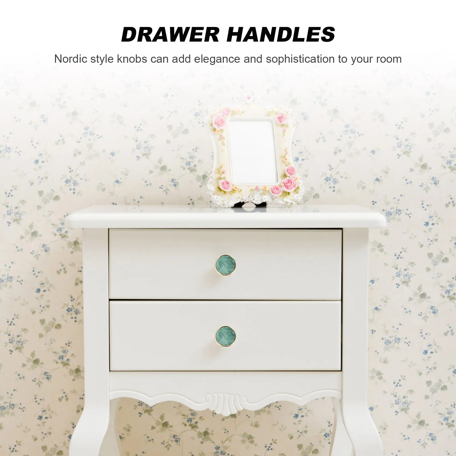

2 Pcs Drawer Single Hole Small Handle Oiled Zinc Alloy Round Cabinet Knobs Door