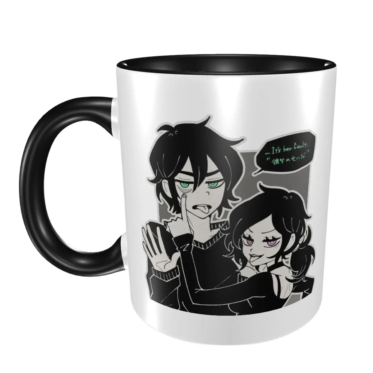 

Ashley And Andrew The Coffin Of Andy And Leyley Mug Funny Ceramic Coffee Cups Tea Mugs Milk Cup Drinkware Gifts for Woman Man