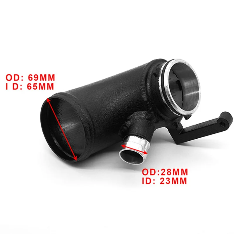 AR-Car Ingresso ad alto flusso Turbo Tubo a gomito Tubo di aspirazione turbocompressore per Golf MK7- A3 Skoda EA888 Gen3 1.8T 2.0T RP-A007-BK
