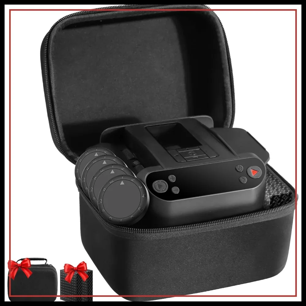 

2026 NEW 3-in-1 Rechargeable Card Shuffler and Dealer Set with 2 Decks,Carrying Bag, 4 Remotes, 360°/180° Dealing for 12 Players