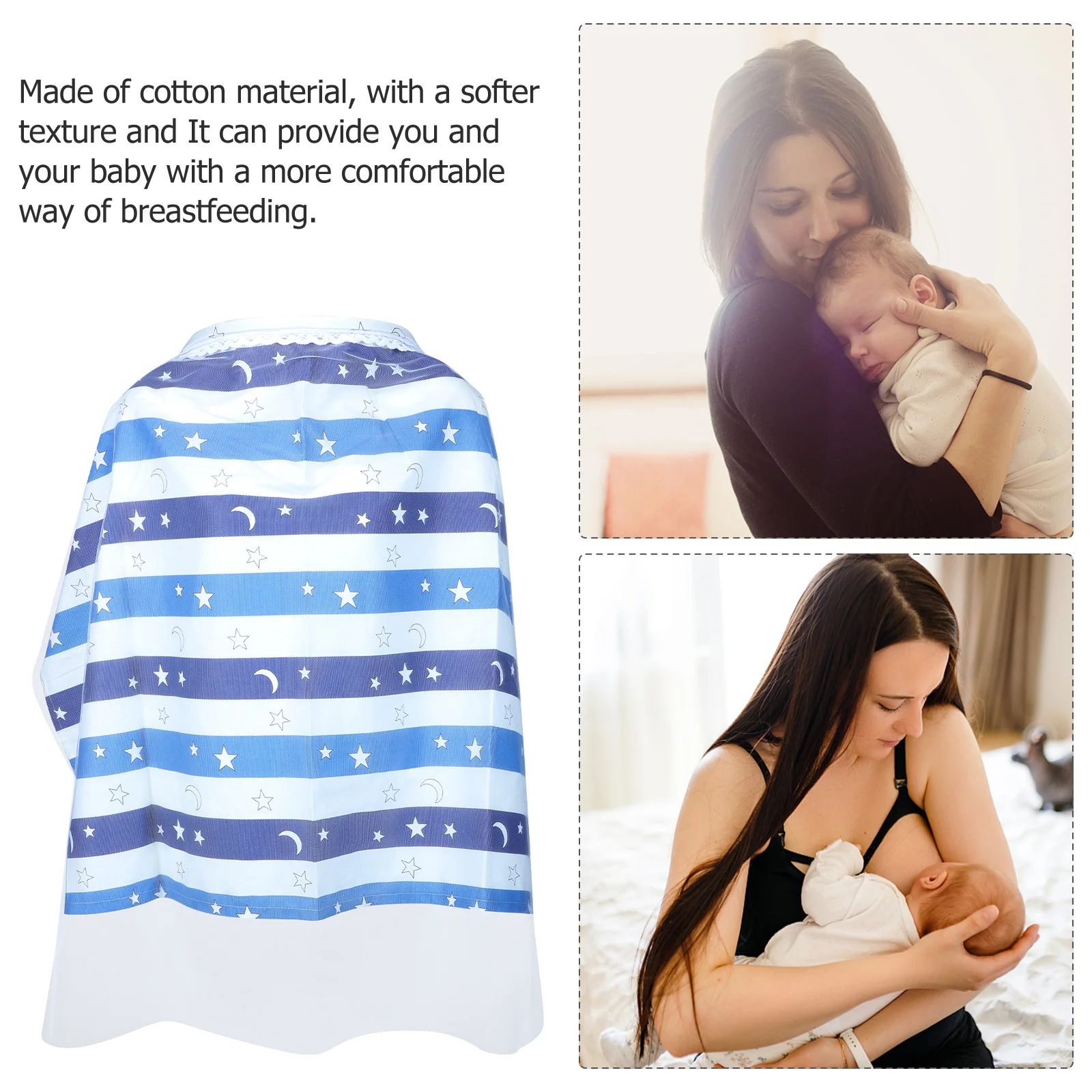 

Stretchy Nursing Baby Stroller Sunshade Car Seat Canopy Elastic Pram Cover Durable Safe Non-Toxic Kids Friendly Multi-Use Buggy