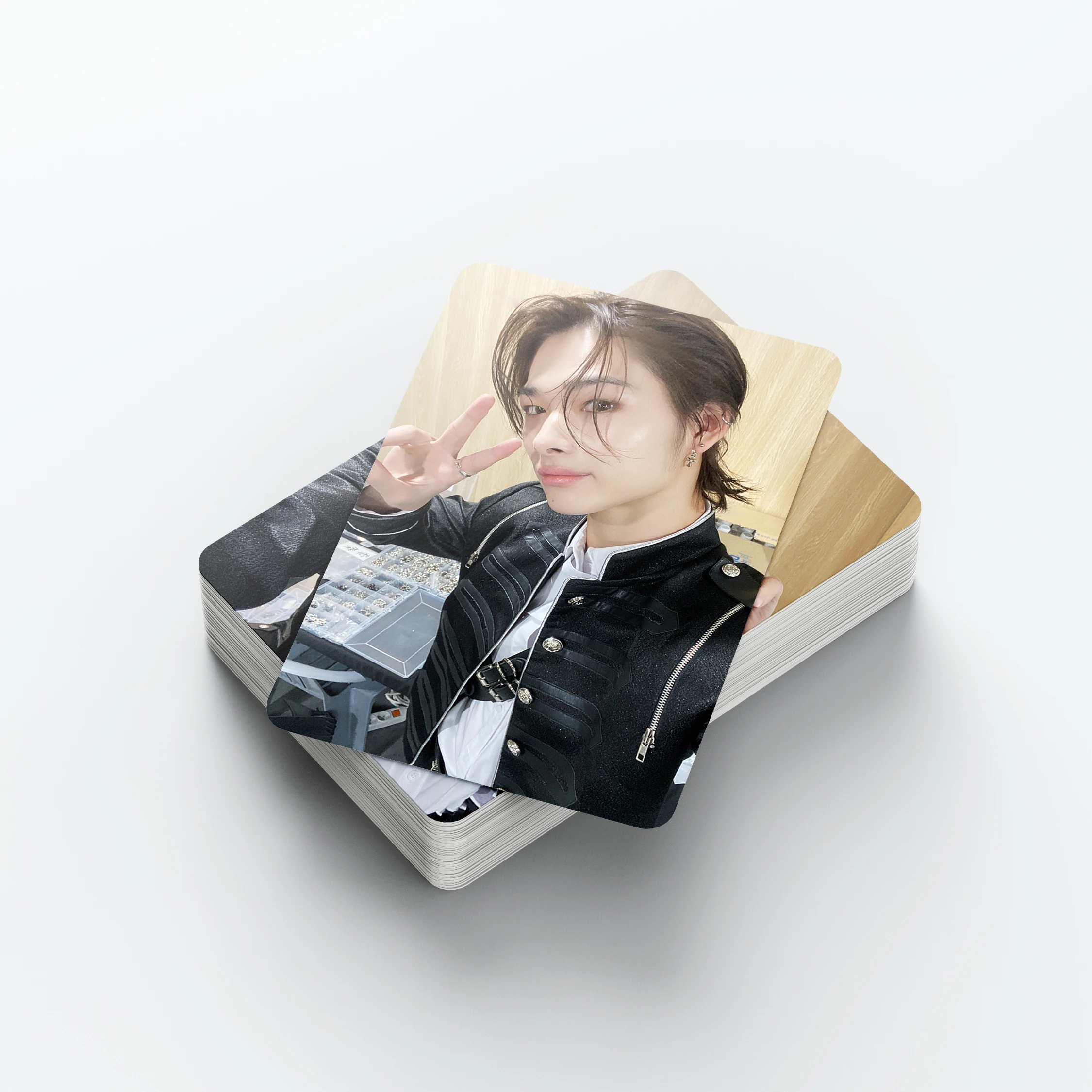 55 مجموعة كورية للأولاد والبنات ألبوم جديد مجموعة أغنية جديدة بطاقة منفردة مجموعة كبيرة