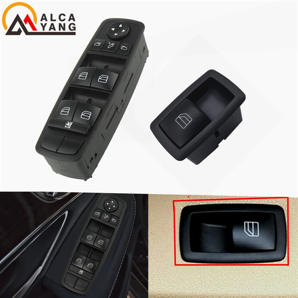 Electric Power Window Switch Left Hand Drive For Mercedes Benz GL350 GL450 R350 ML350 Class 2518300290  A251800290