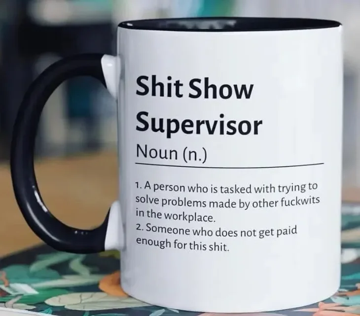 For Coworkers Hidden Message Coffee Mug Passive Aggressive Tea Cup Funny Bold Office Secret Swear Word Gift Sarcastic Cup