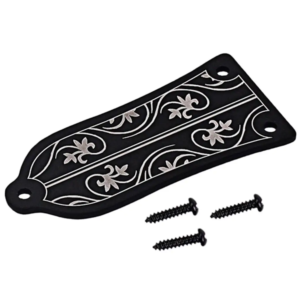 1Pcs 2/3 Holes Durable Alloy Guitar Rod Cover Replacement for Electric Guitar Accessories DIY Guitar Parts