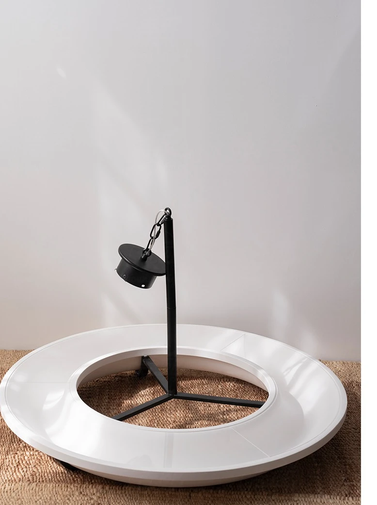 

Gypsum chandelier designer wabi-sabi wind American living room villa bedroom main light