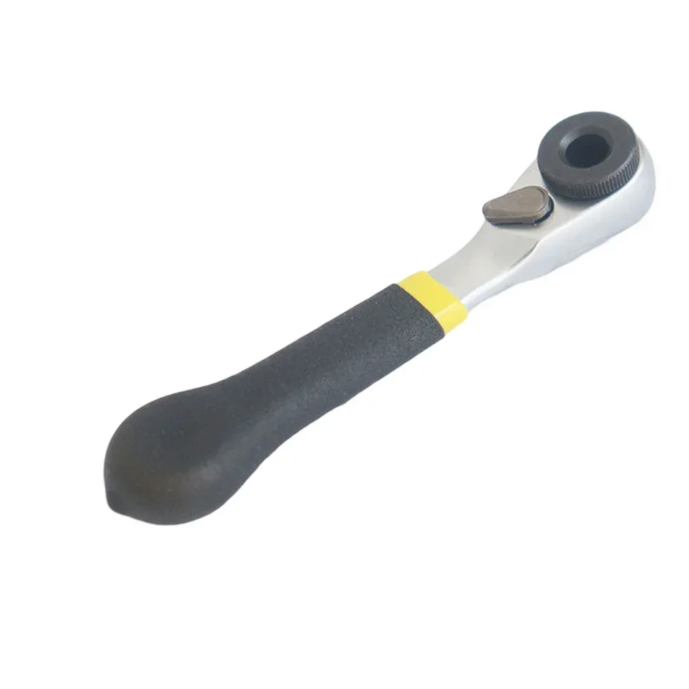 Delicate Workmanship 1/4-Inch Bit Wrench Compact Ratchet Wrench Electroplated Appearance Forward And Reverse Functions