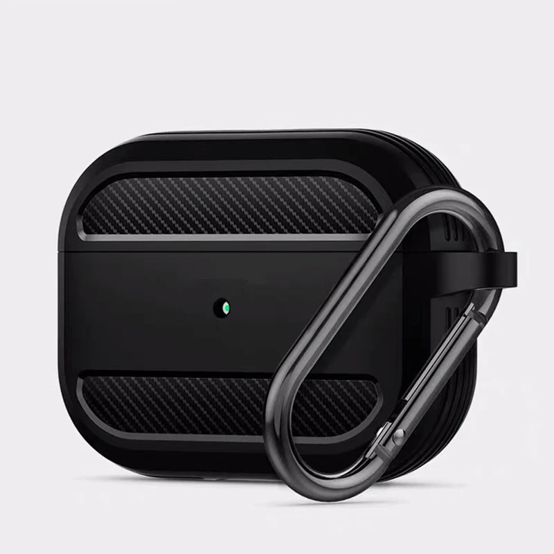 Чехол для Apple Airpods pro 2, аксессуары для наушников из мягкого силикона и углеродного волокна, Беспроводная Bluetooth-крышка для Airpods 2, 3