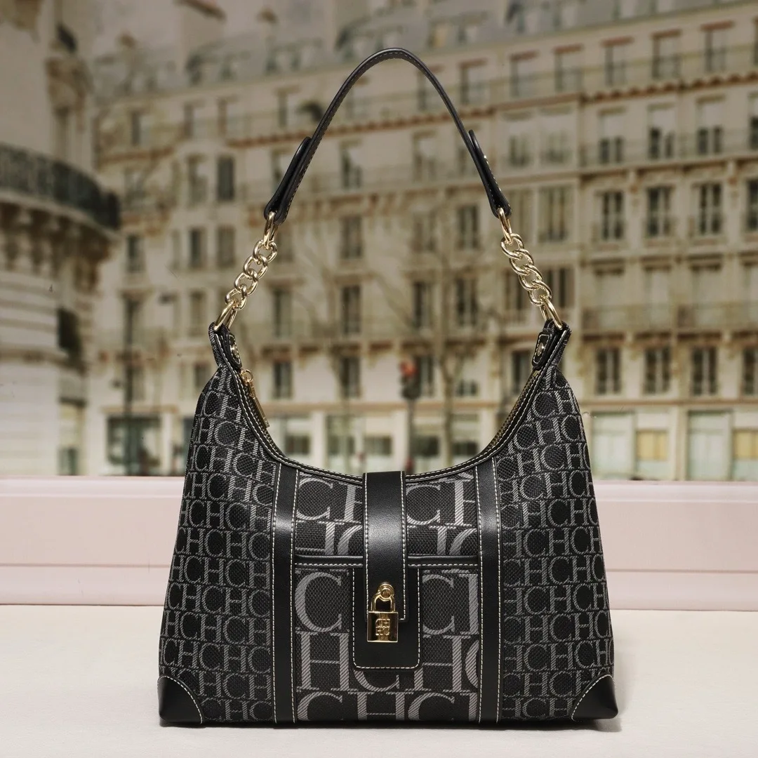 2025년 신상 여성 클래식 레트로 숄더백 지퍼 클로저 크로스바디 백 조절 가능한 스트랩 사무실 여행 일상용