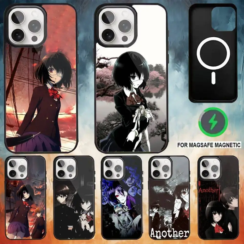 

Anime A-Another Phone Case For iPhone 17,16,15,14,13,12,Plus,Pro,Max for Magsafe Magnetic Wireless Charging