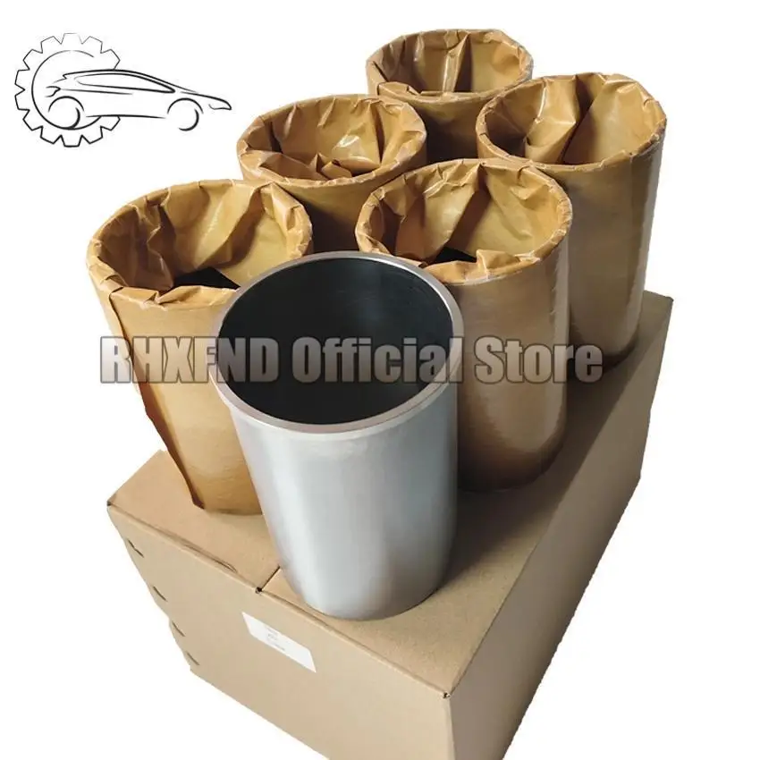 6PCS TD42 TD42-T 11012-06J00 Engine Cylinder Liner Sleeves For Nissan STD